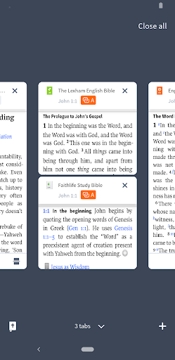 Faithlife Study Bible ekran görüntüsü