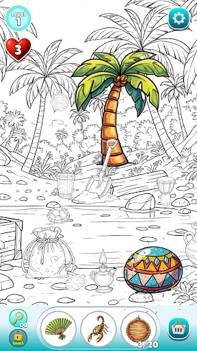 Find N Paint: Hidden Object ekran görüntüsü