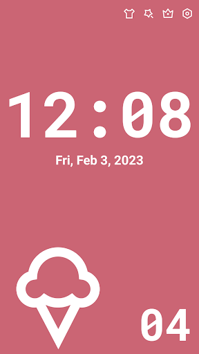 Retro Clock: Digital Clock ekran görüntüsü