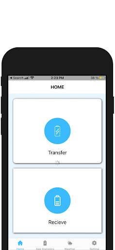 Battery Transfer / Receiver ekran görüntüsü