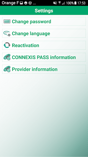 Connexis Pass ekran görüntüsü