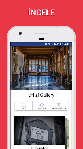 Uffizi Seyahat Rehberi ekran görüntüsü