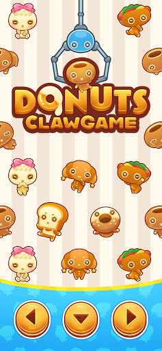 Donuts claw game ekran görüntüsü