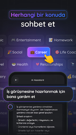 Gemmy AI: Chatbot & Asistan ekran görüntüsü