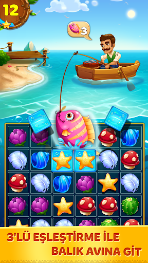 Tropic Trouble Match 3 Builder ekran görüntüsü