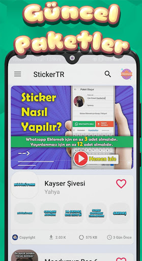 Sticker TR - Arşiv ve Maker ekran görüntüsü