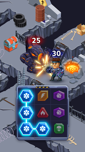 Battle Lines: Puzzle Fighter ekran görüntüsü