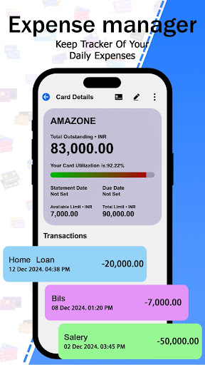 Credit Card Manager ekran görüntüsü