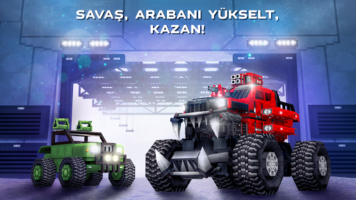Blocky Cars Tank oyunları ekran görüntüsü