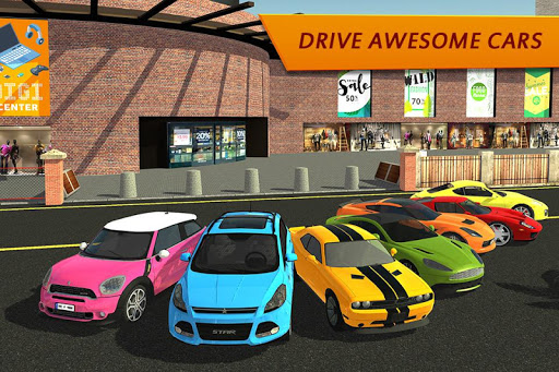 Shopping Mall Car Driving ekran görüntüsü