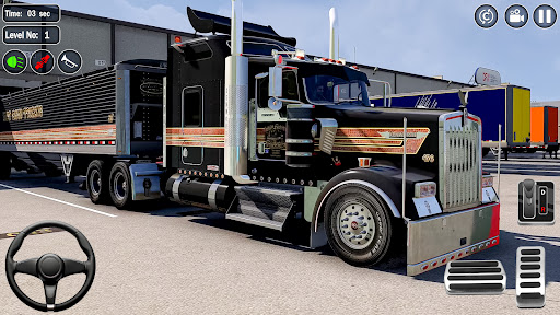 US Truck Driving Cargo Game 3D ekran görüntüsü