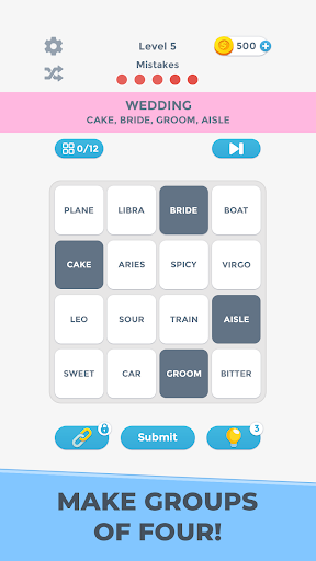Connections Word Game ekran görüntüsü