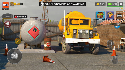 Gas Filling Junkyard Simulator ekran görüntüsü