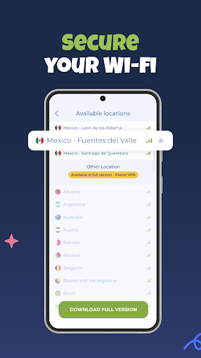 Mexico VPN - Turbo Fast Proxy ekran görüntüsü