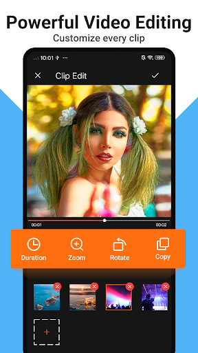 Müzik Fotoğraflı Video Yapıcı ekran görüntüsü