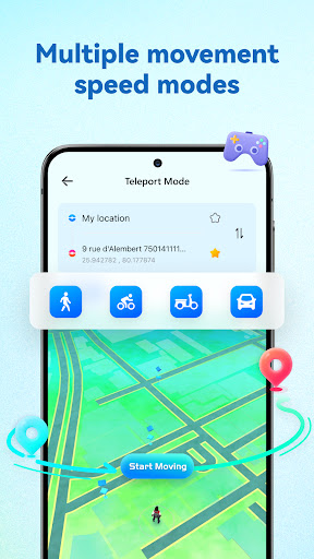 Dr.Fone Virtual Location ekran görüntüsü