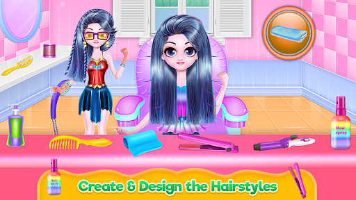 Cosplay Girl Hair Salon ekran görüntüsü