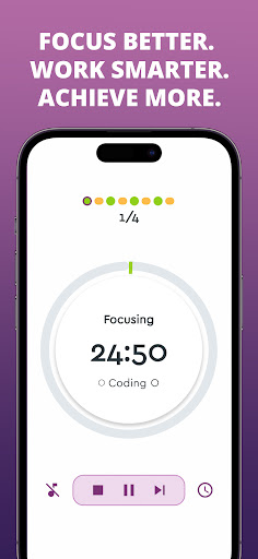 Iron Focus- Pomodoro timer ekran görüntüsü