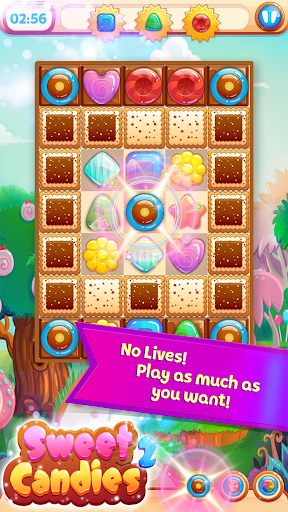 Sweet Candies 2 - Match 3 ekran görüntüsü