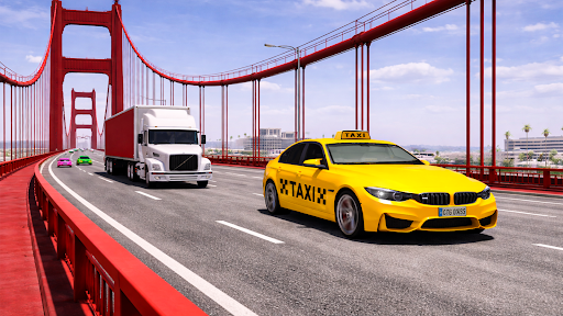 Taxi Simulator Driving Car 3D ekran görüntüsü
