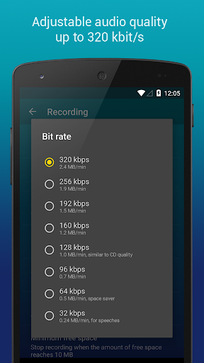 Hi-Q MP3 Voice Recorder (Demo) ekran görüntüsü