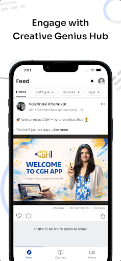 Creative Genius Hub ekran görüntüsü