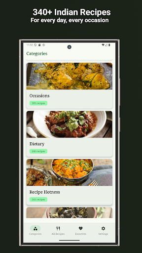 Indian Recipes ekran görüntüsü