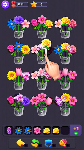 Flower Merge - Çiçek Sort ekran görüntüsü