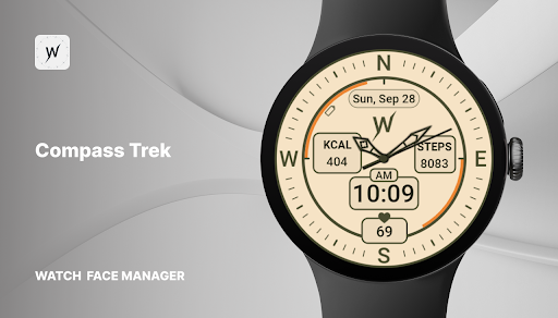 Compass Trek Saat Yüzü ekran görüntüsü