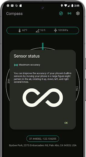 Compass & Step Counter ekran görüntüsü
