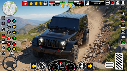 Jeep Game Real Jeep Driving 3D ekran görüntüsü