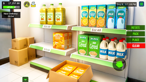 Supermarket Simulator Game ekran görüntüsü