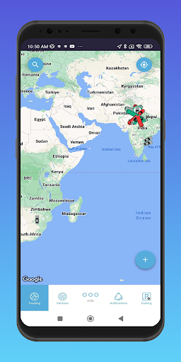 Varend GPS ekran görüntüsü