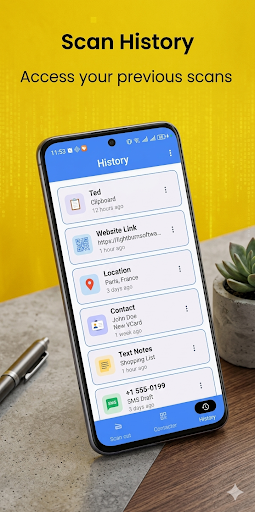 QR Scanner Pro ekran görüntüsü