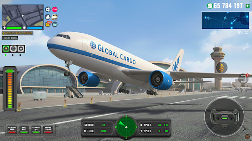 City Airplane Pilot Simulator ekran görüntüsü