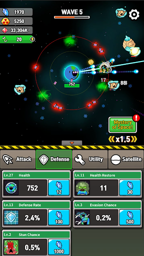Earth Defense : Idle RPG ekran görüntüsü