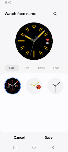 Galaxy Wearable (Samsung Gear) ekran görüntüsü