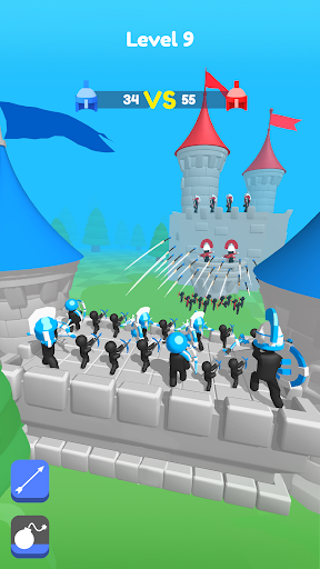 Merge Archers: Kaleni Savun ekran görüntüsü