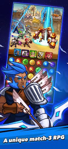 Stone Breaker: Match-3 RPG ekran görüntüsü