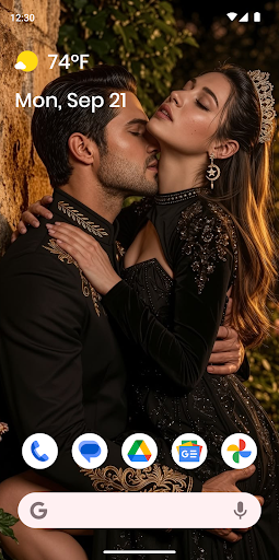 Romantic & Love Wallpapers ekran görüntüsü