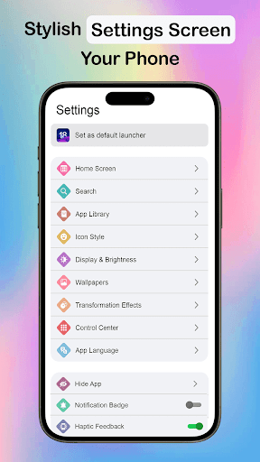 OS Launcher -OS Style Launcher ekran görüntüsü