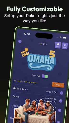 Poker 4 Friends: Chips of Fury ekran görüntüsü