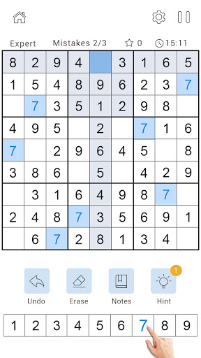 Zen Sudoku ekran görüntüsü
