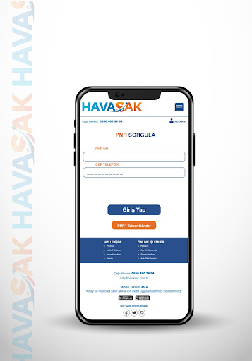 Havasak Turizm ekran görüntüsü