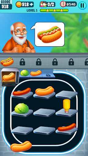 Food Merge - Idle Clicker Game ekran görüntüsü
