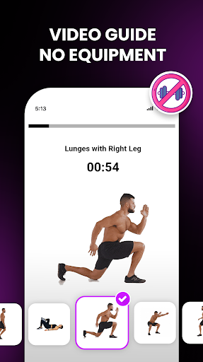 Leg Workouts for Men ekran görüntüsü