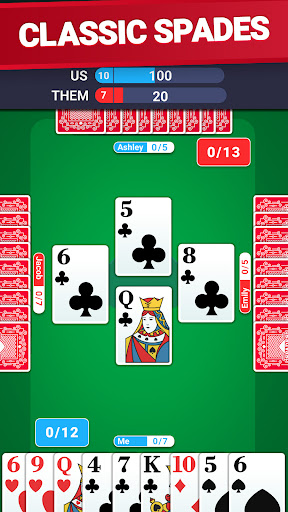 Spades: The Classic Card Game ekran görüntüsü