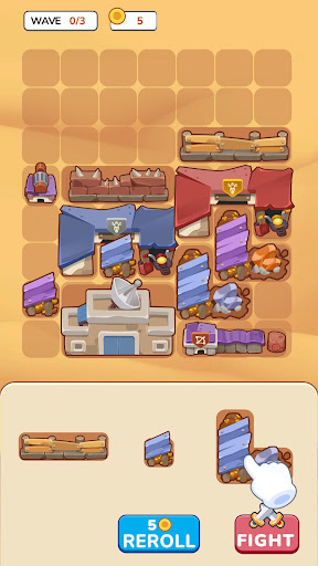 Doomland Merge: Defense Puzzle ekran görüntüsü