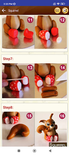 Clay Art Making Steps & Ideas ekran görüntüsü