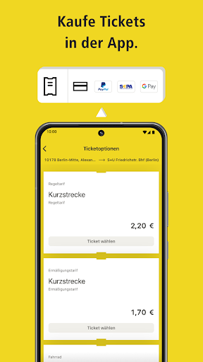 BVG Fahrinfo: Routenplaner ekran görüntüsü